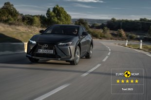 „Lexus RZ“ elektromobiliui skirtas aukščiausias „Euro NCAP“ saugumo įvertinimas