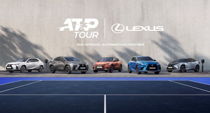 Lexus ruošiasi naujam ATP TOUR sezonui